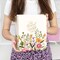 bloom daily planners 2026 Hard Cover Weekly & Monthly Vision Planner, 7.5" x 9", Beige Bouquet